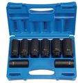 Grey Pneumatic Grey Pneumatic GRE1708SN 8 Piece .50 in. Drive 12 Point Spindle/Axle Nut Socket Set GRE1708SN